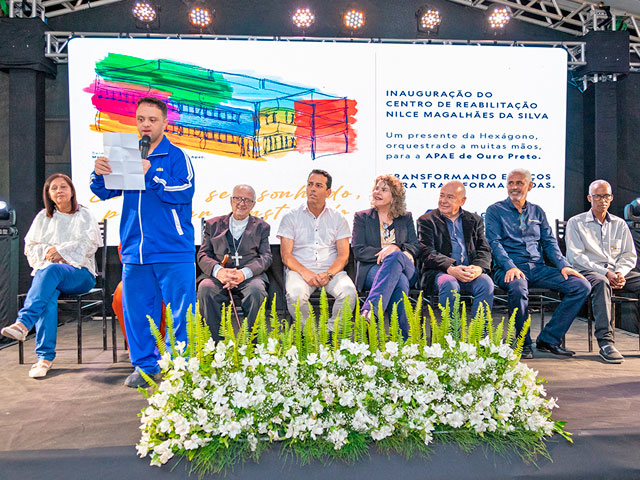 Inauguração do Centro de Reabilitação Nilce Magalhães da Silva