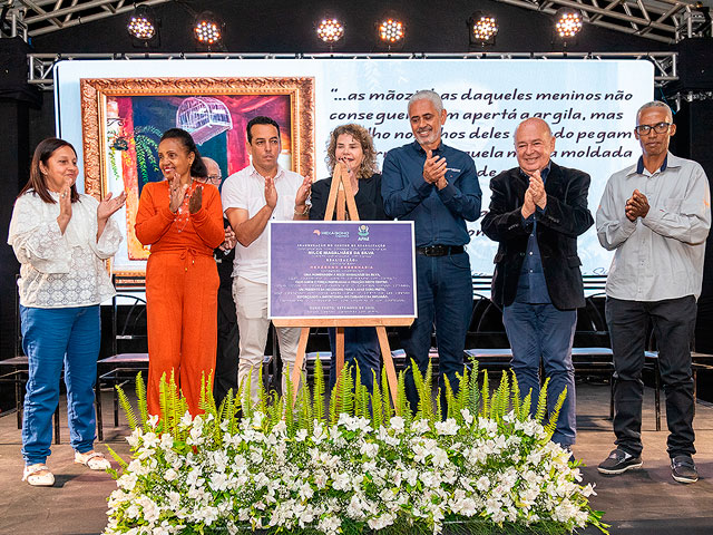 Inauguração do Centro de Reabilitação Nilce Magalhães da Silva