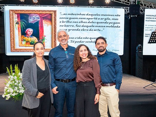 Inauguração do Centro de Reabilitação Nilce Magalhães da Silva