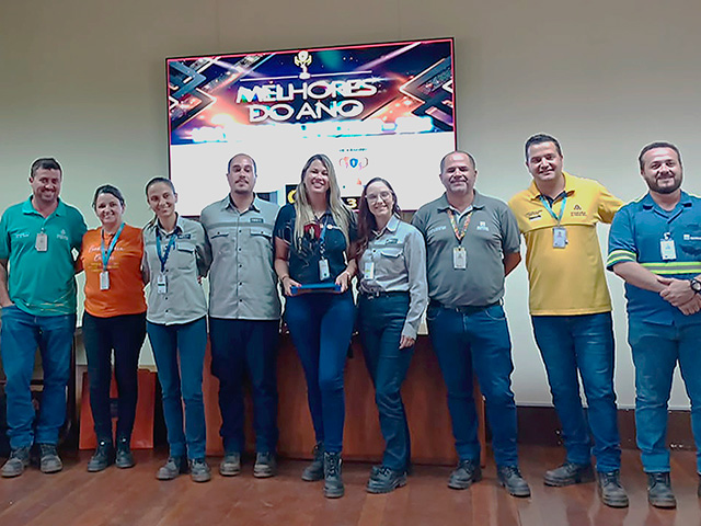 3º lugar na liga integrada de SSMA das contratadas da Gerdau 2023